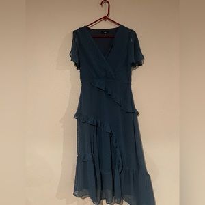 Blue Midi Lulus Dress